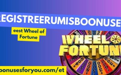 Registreerumise boonused Wheel of Fortune online kasiino mängule