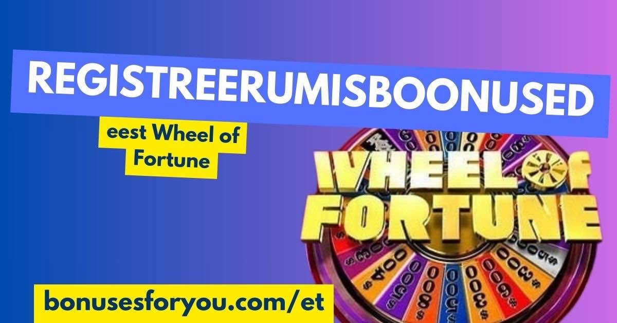 Wheel of Fortune online kasiino mäng