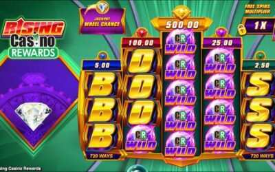 Earn Double Points on Rising Casino Rewards game
