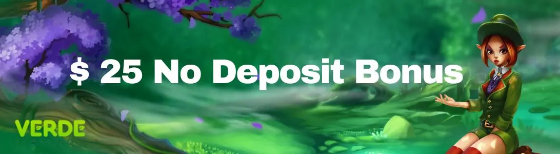 no deposit bonus 2025 - verde casino